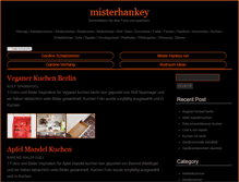 Tablet Screenshot of misterhankey.net